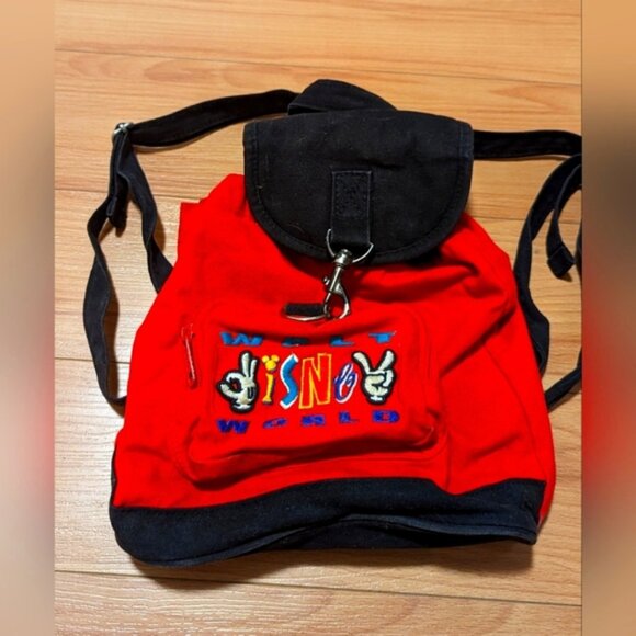 Walt Disney Small Red Bag - Picture 1 of 5